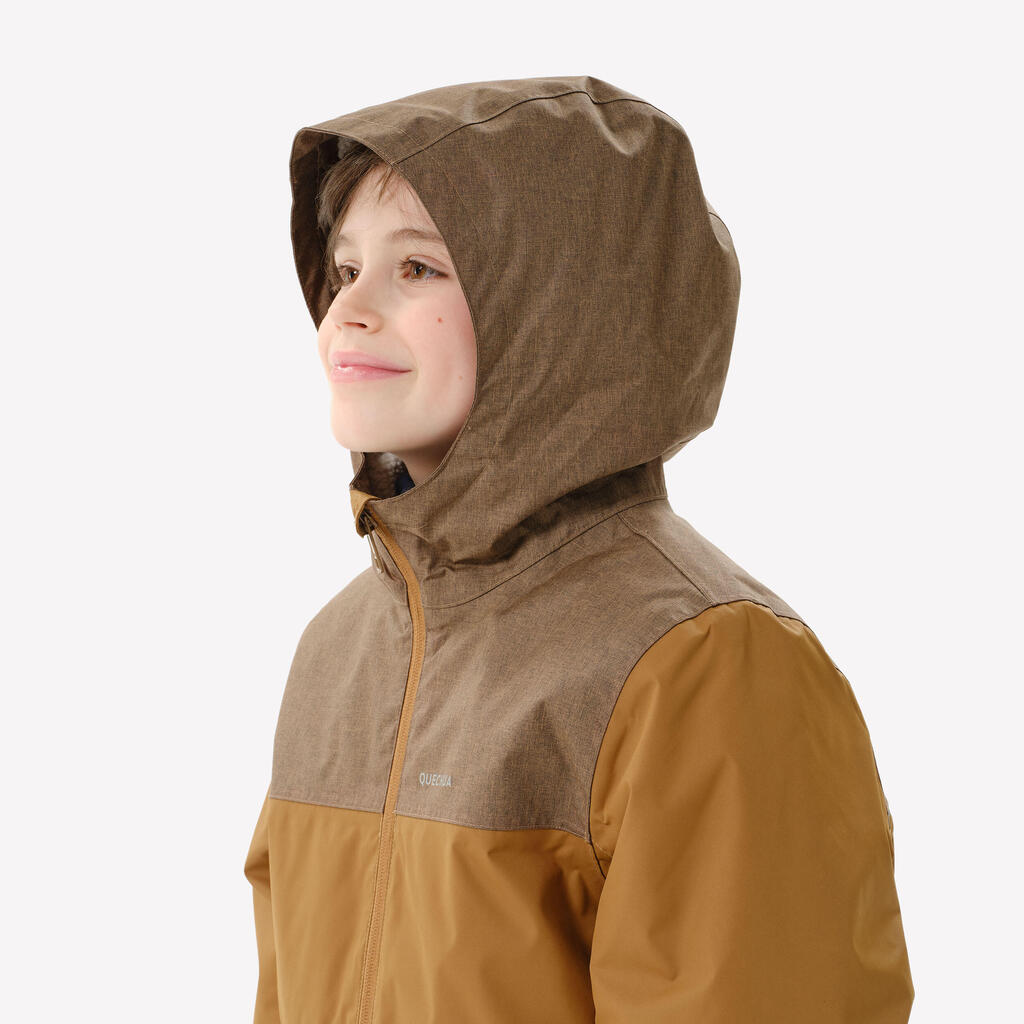 VESTE HIVER IMPERMÉABLE DE RANDONNÉE - SH100 X-WARM -3,5°C - ENFANT 7 - 15 ANS