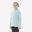 Fleece jas voor wandelen MH500 zip TW kinderen 7-15 jaar