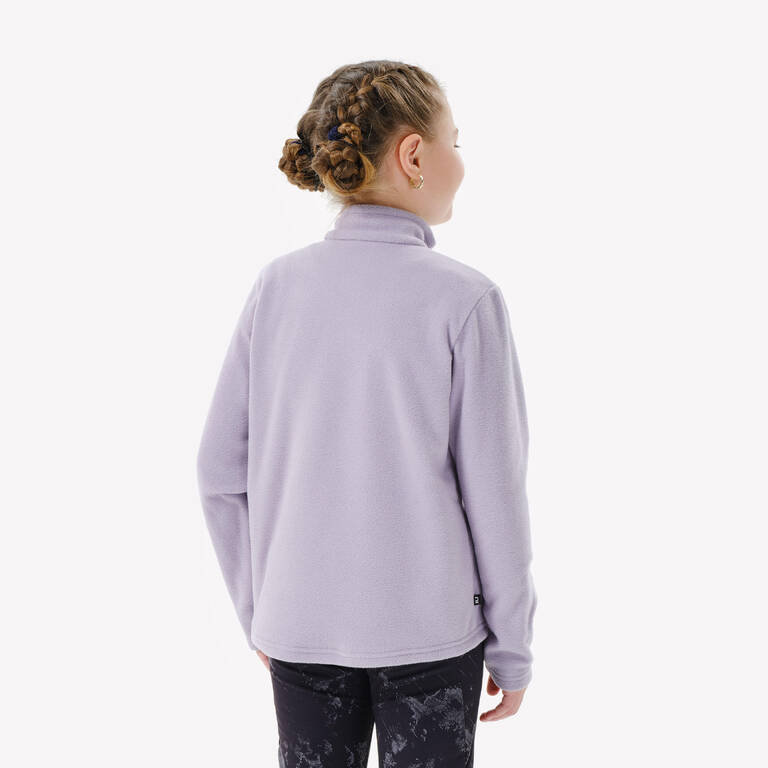 Kids’ Hiking Fleece - MH100 1/2 zip - 7-15 years