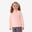 Polaire de randonnée - MH100 rose - enfant 2-6 ans