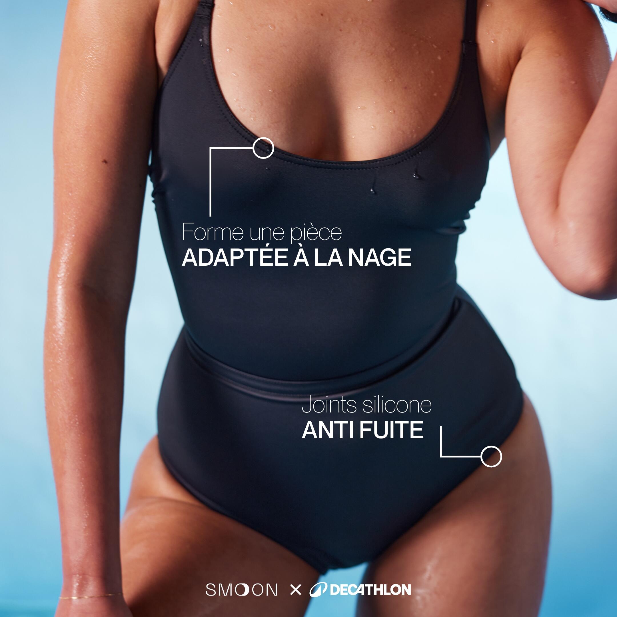 Maillot de bain menstruel étanche 1 pièce Adulte - Flux moyen - SMOON Téthys 13/17