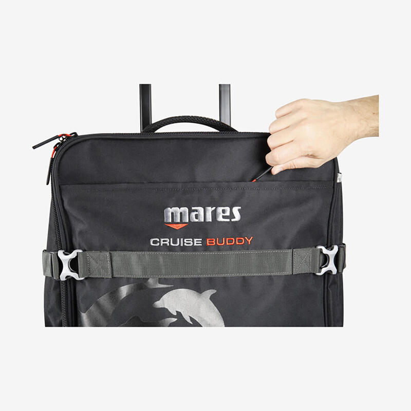 Sac plongée à roulettes 87l mares - cruiser buddy