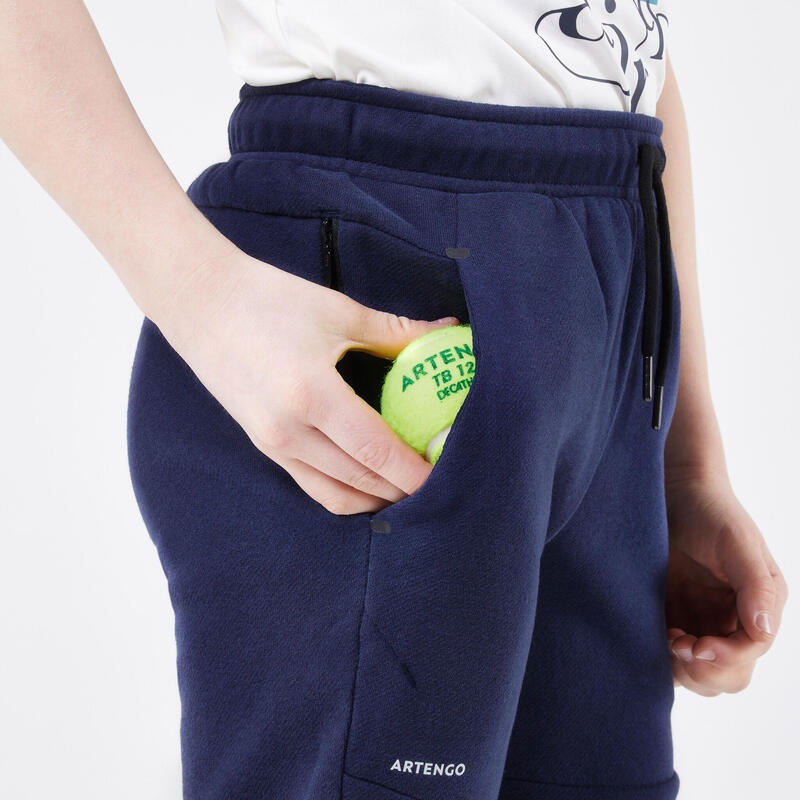 Çocuk Tenis Termal Eşofman Altı - Mavi - TPA TH