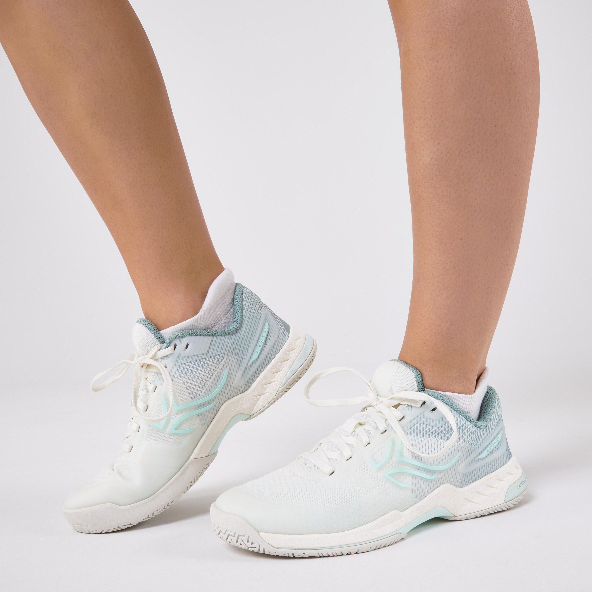 Women's Multicourt Tennis Shoes Fast Pro - Off-White 9/11