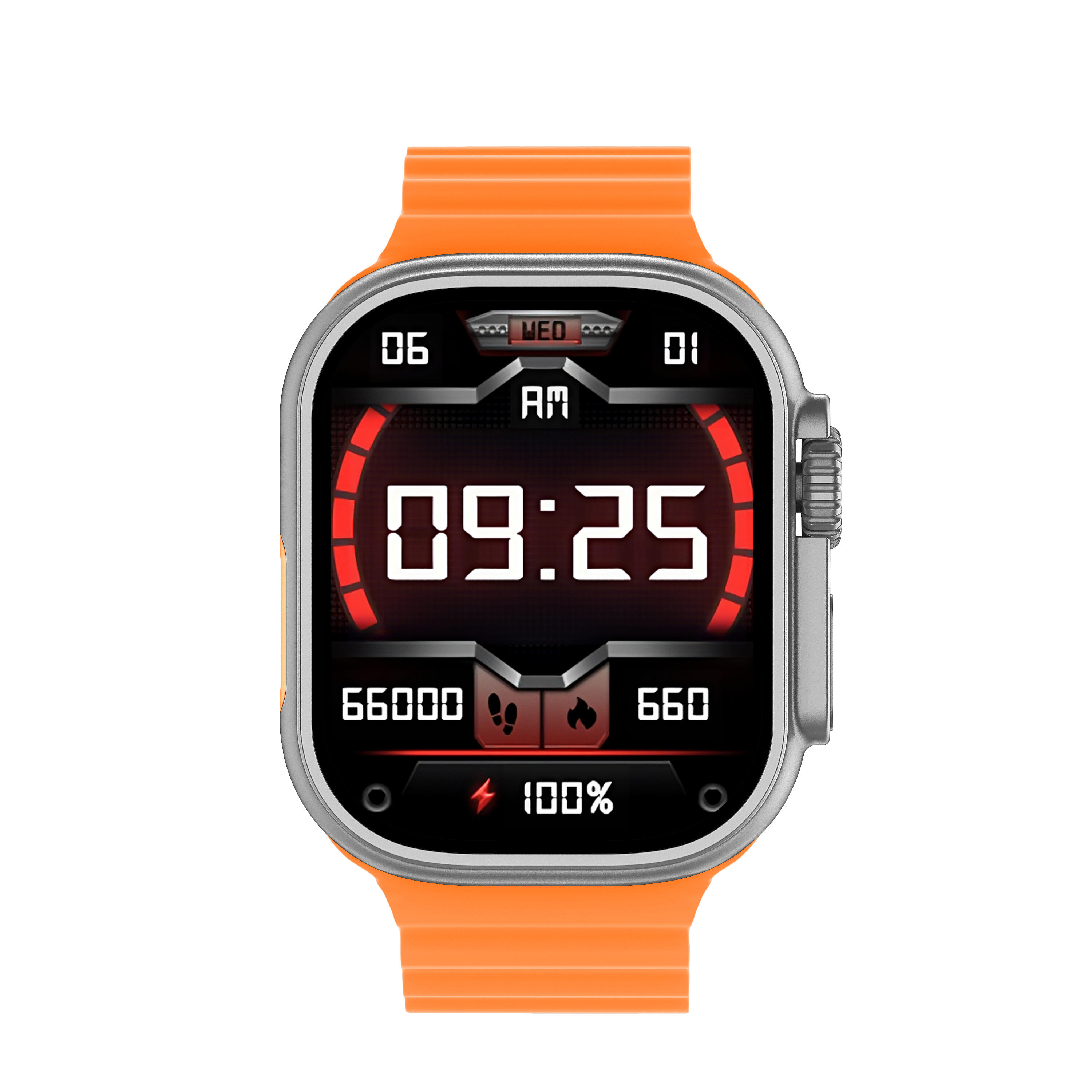 Segunda vida - Reloj Smartwatch LEOTEC Nui - Naranja 5/9
