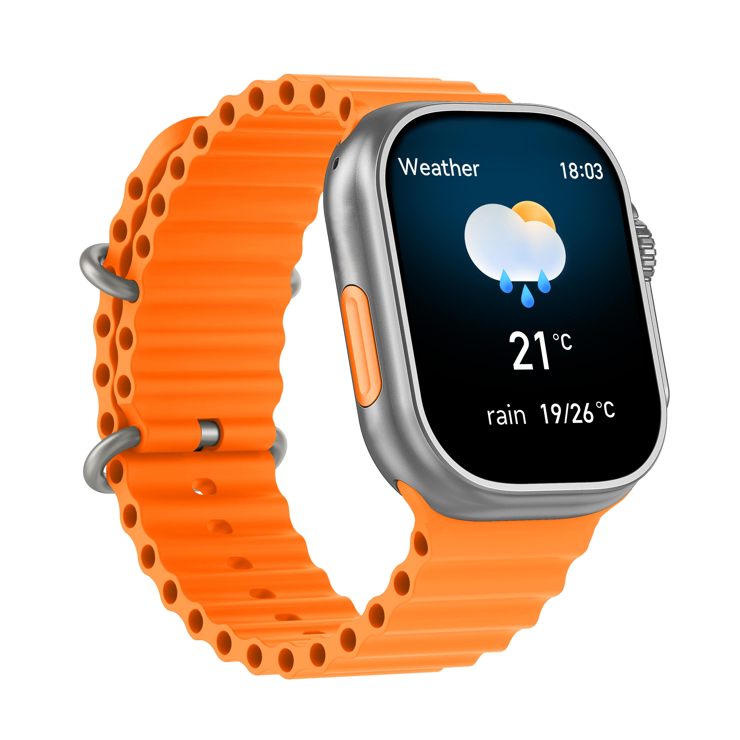 Segunda vida - Reloj Smartwatch LEOTEC Nui - Naranja 3/9