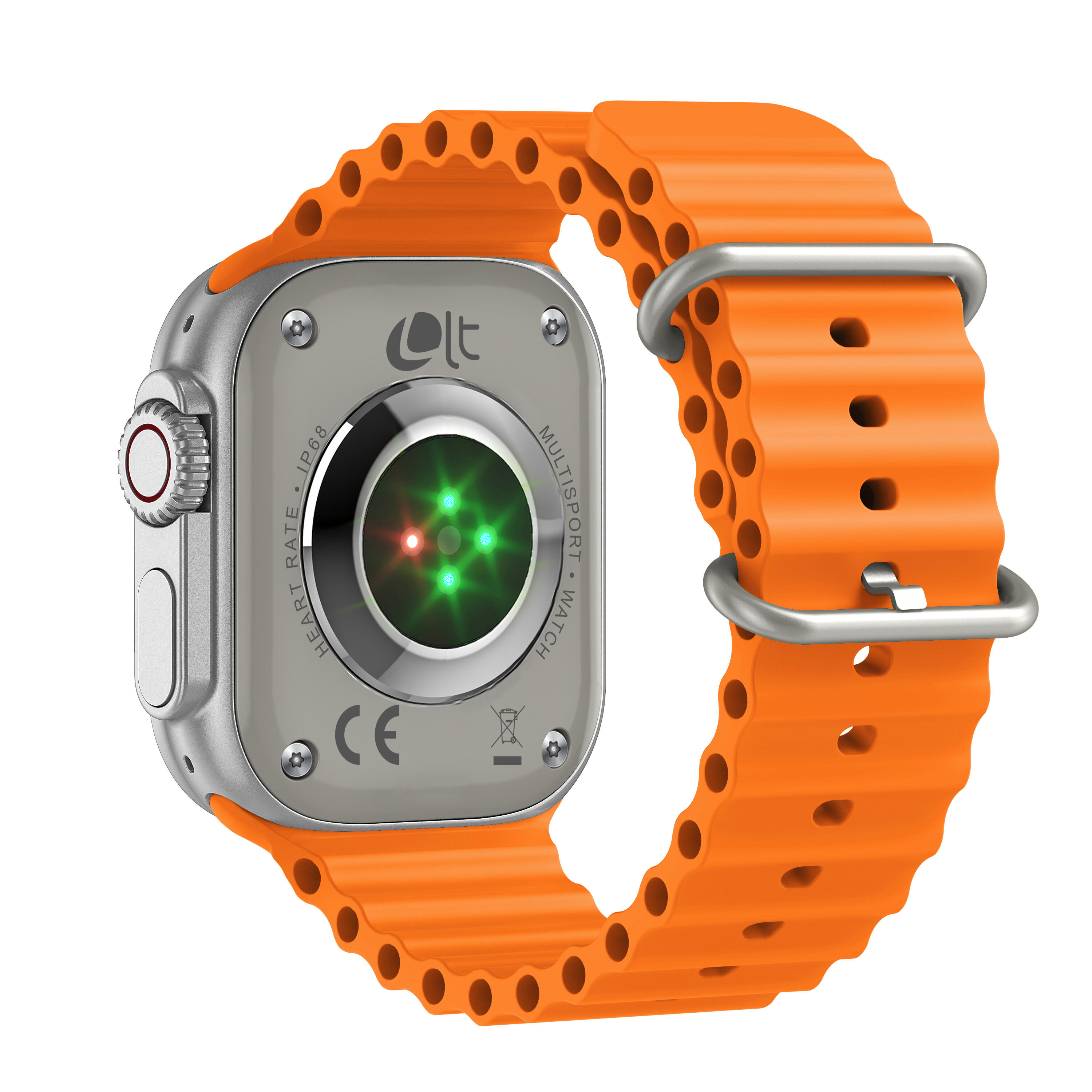 Segunda vida - Reloj Smartwatch LEOTEC Nui - Naranja 2/9