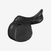 Selle équitation cuir 17,5&quot; cheval - 500 noire