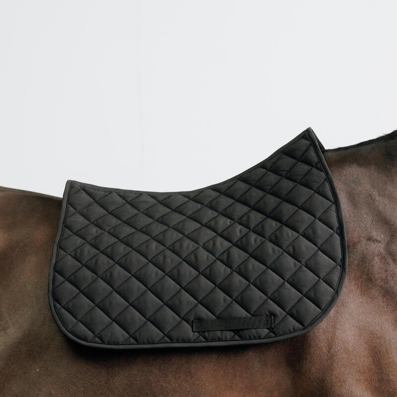 Tapis de selle équitation cheval - 100 noir