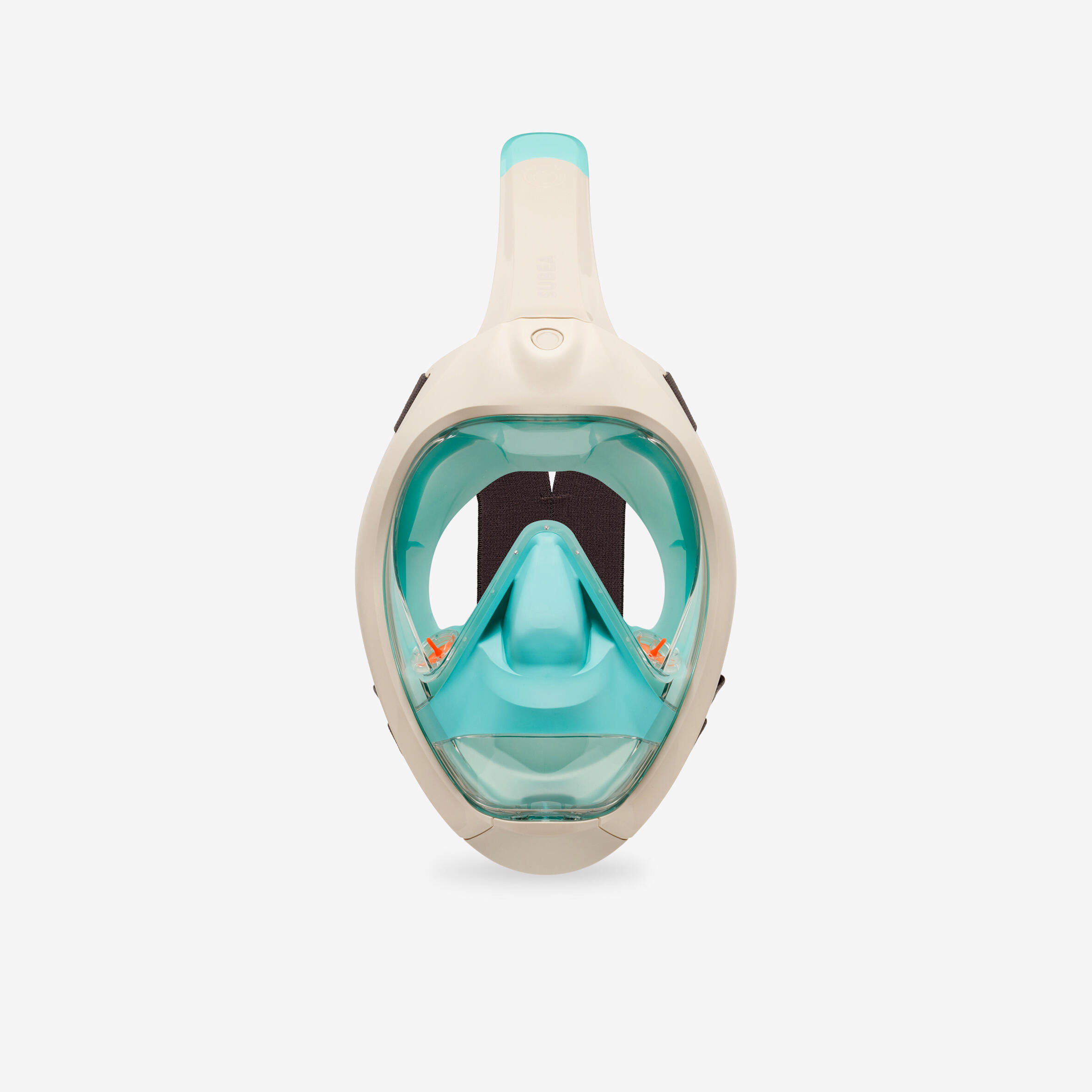 Underwater snorkelling mask Easybreath 900 > age 10 - Beige and green 24 2/15