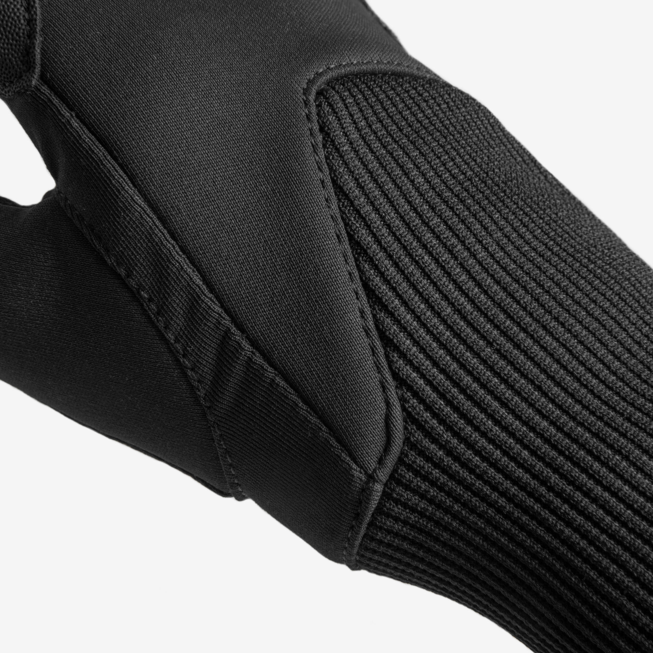 Reithandschuhe 140 warm Kinder schwarz 2/6