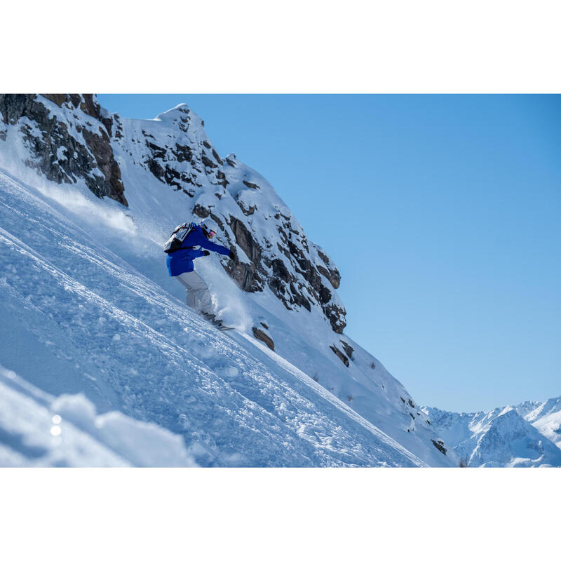 Geacă Snowboard SNB100 Albastru Damă