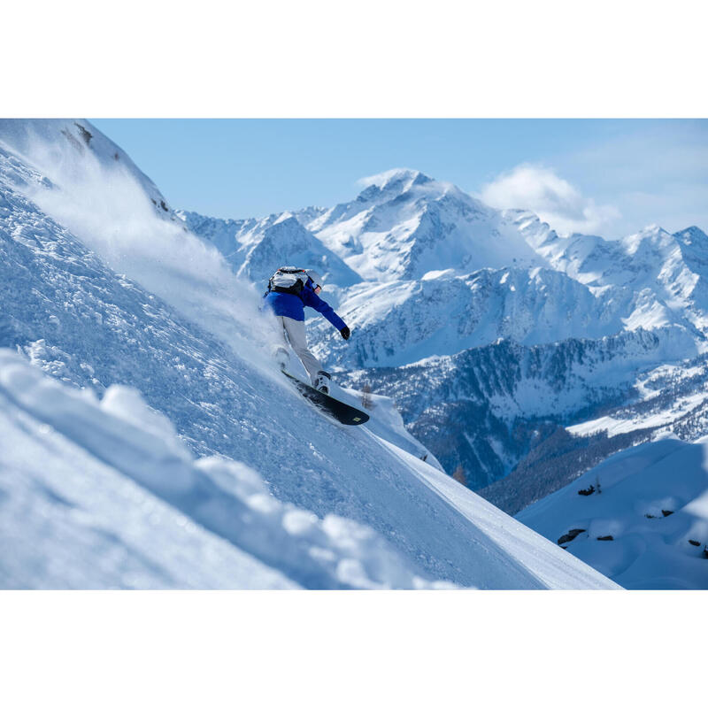 Geacă Snowboard SNB100 Albastru Damă