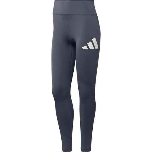 
      ADIDAS Sportleggings Damen Logo-Print - grün
  