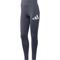 Legging bedrukt met logo Adidas dames - blauw