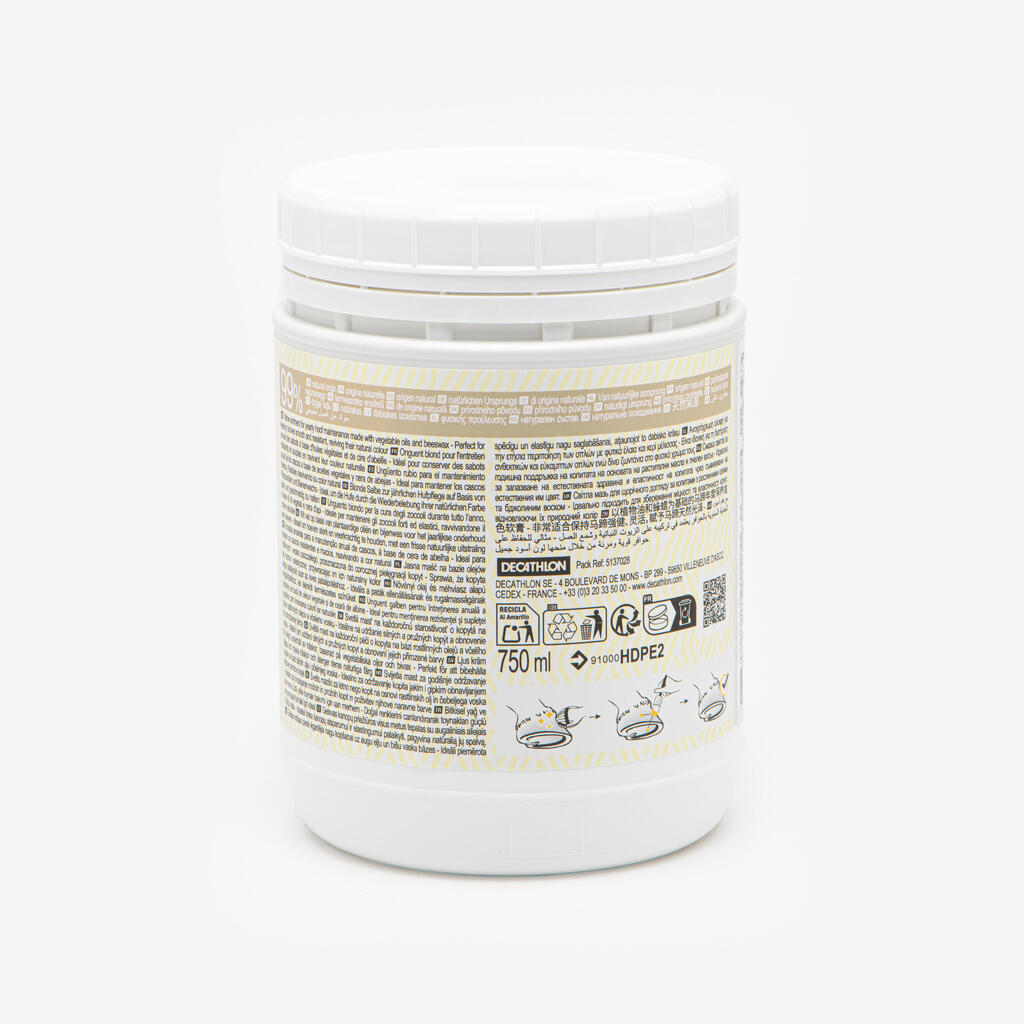 MAST ZA NEGU KOPITA ZA KONJE I PONIJE 750 ml PRIRODNA - SVETLA