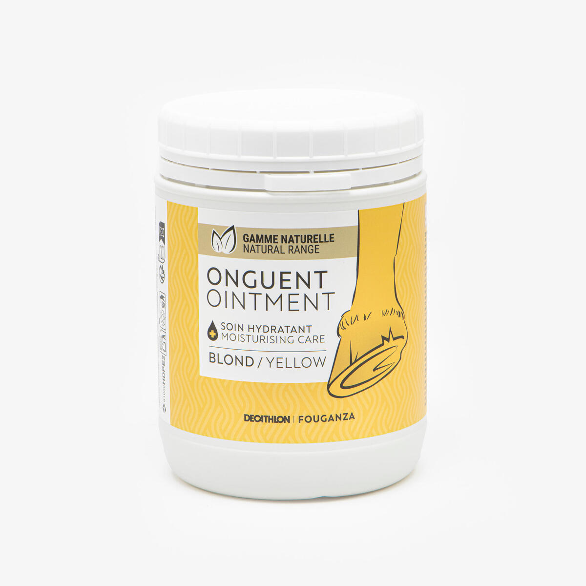 Graisse naturelle sabots Cheval et Poney - Onguent top blond hydratant 750 ml