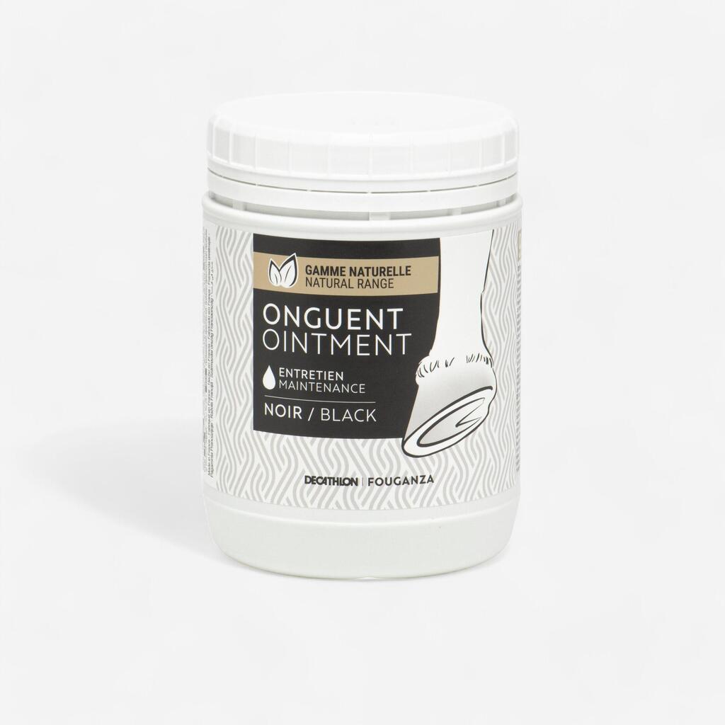 Natural Hoof Grease for Horse and Pony Care Ointment 750 ml - Black