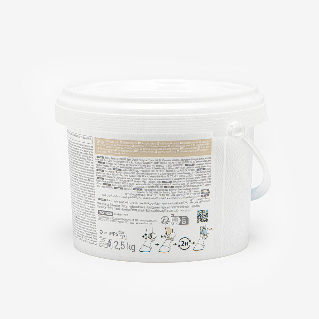 Argile rafraîchissante équitation Cheval et Poney 2,5 kg