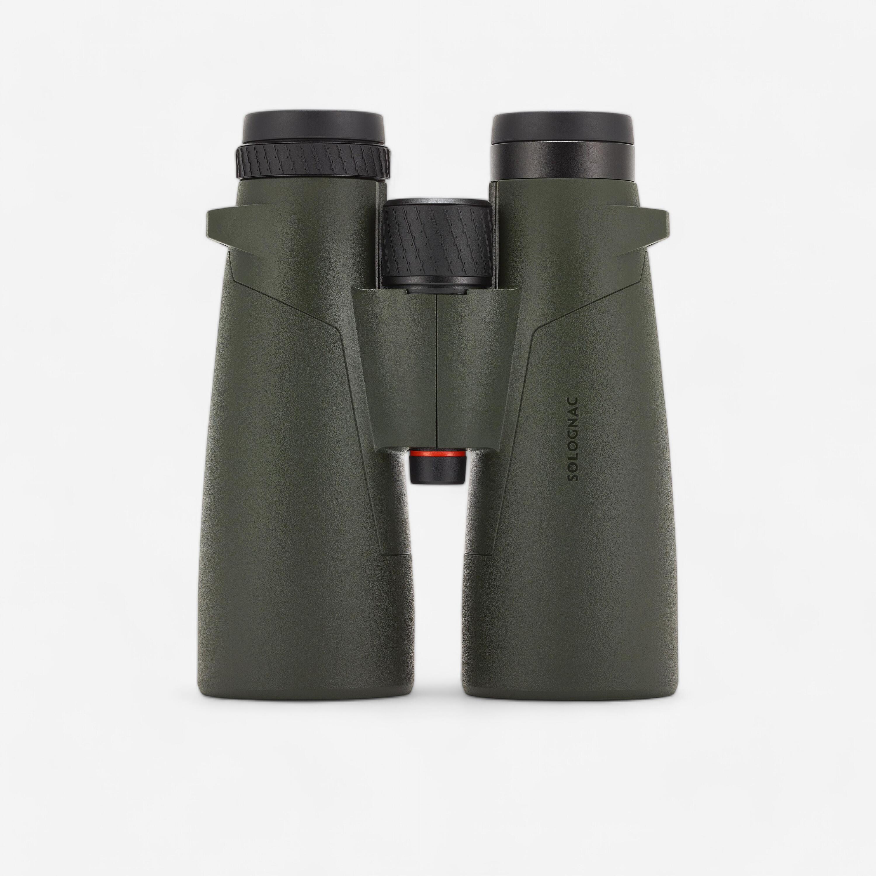 SOLOGNAC Waterproof hunting binoculars 900 8x56 - khaki