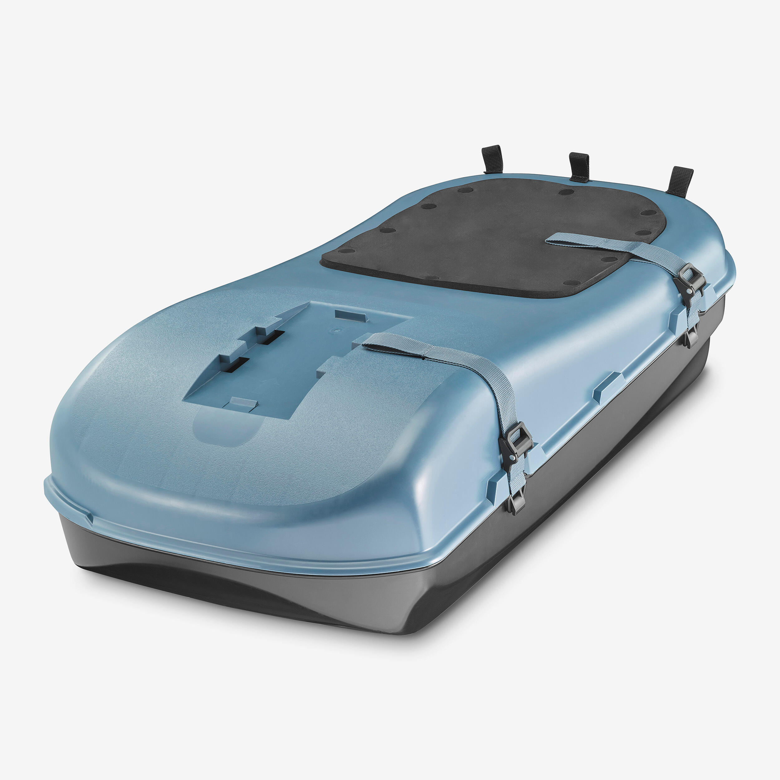 Luge à porter en sac à dos de randonnée adulte, Reverslide 900 gris 5/20