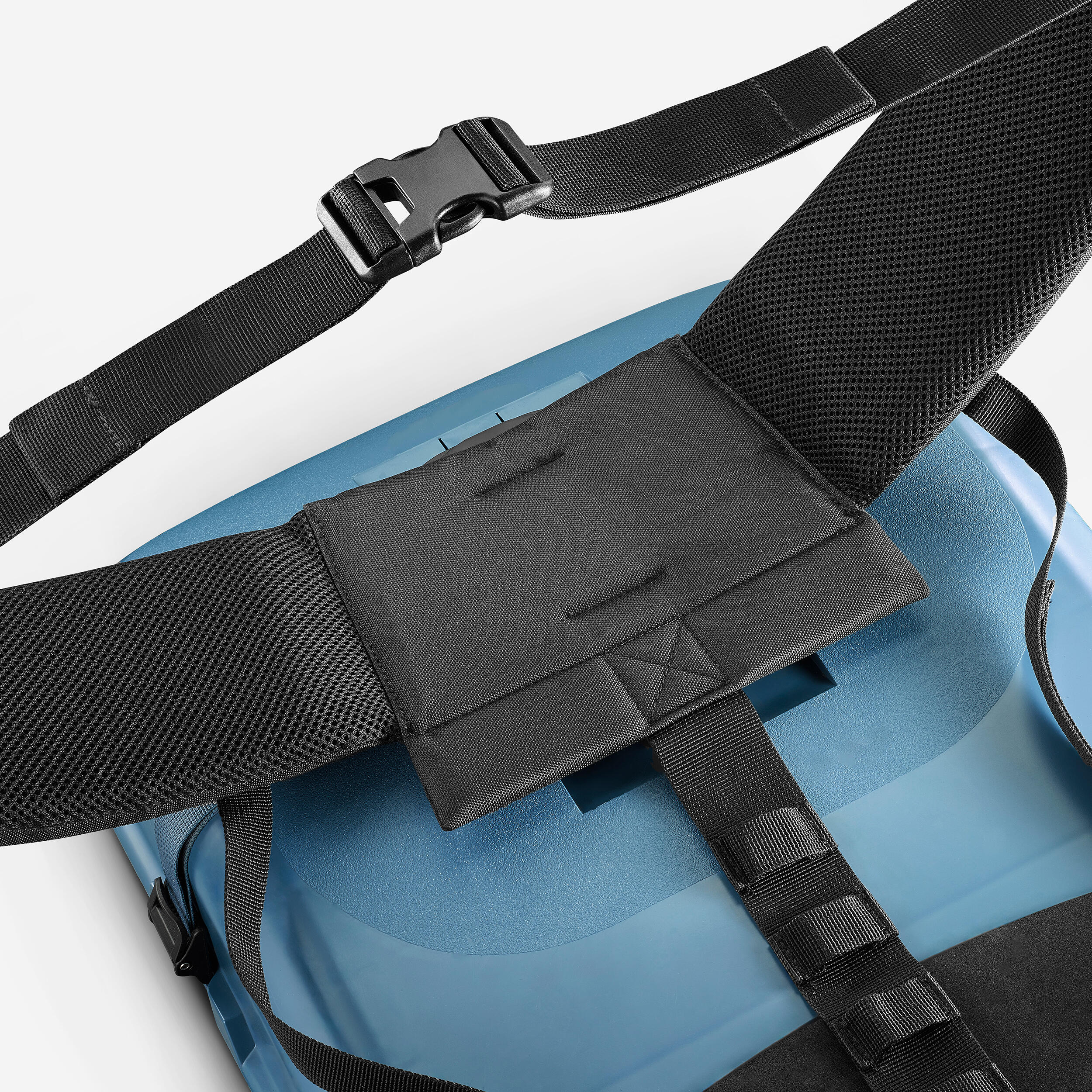 Luge à porter en sac à dos de randonnée adulte, Reverslide 900 gris 11/20