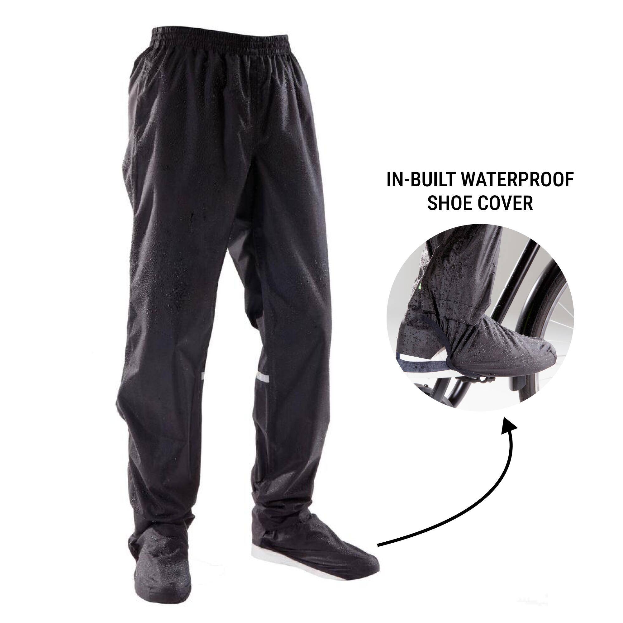 Rain Overtrousers with Shoe Cover -  1