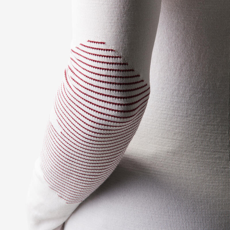Koszulka termoaktywna narciarska damska Wedze BL900 wool seamless