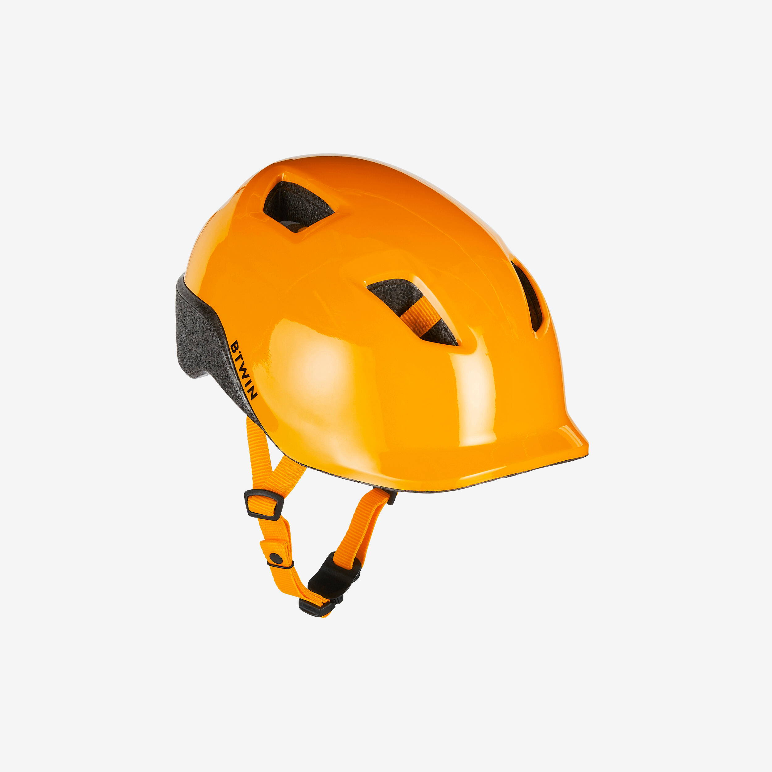 Casco bicicleta ninos Btwin 500 amarillo Decathlon