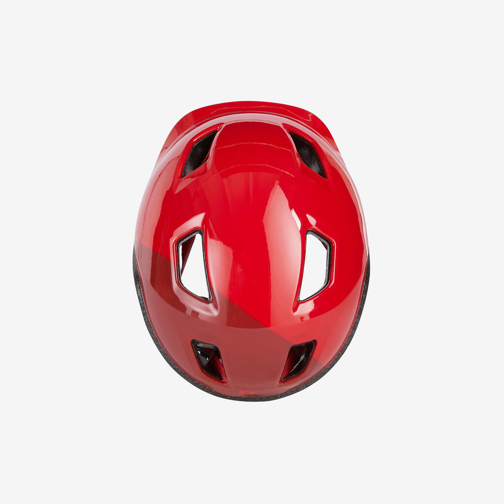 CASCO CICLISMO 500 NIÑOS AZUL