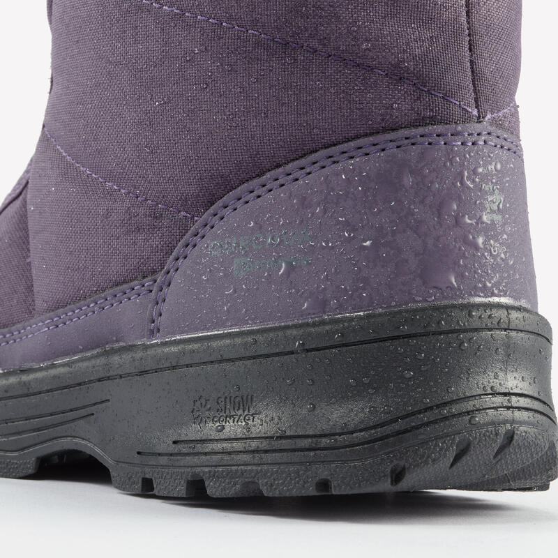 Bottes de neige chaudes imperméables de Randonnée - SH100 scratch - ENFANT 24-38