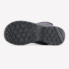 Çocuk Su Geçirmez Outdoor Kar Botu - Gri / Mor - SH100_3