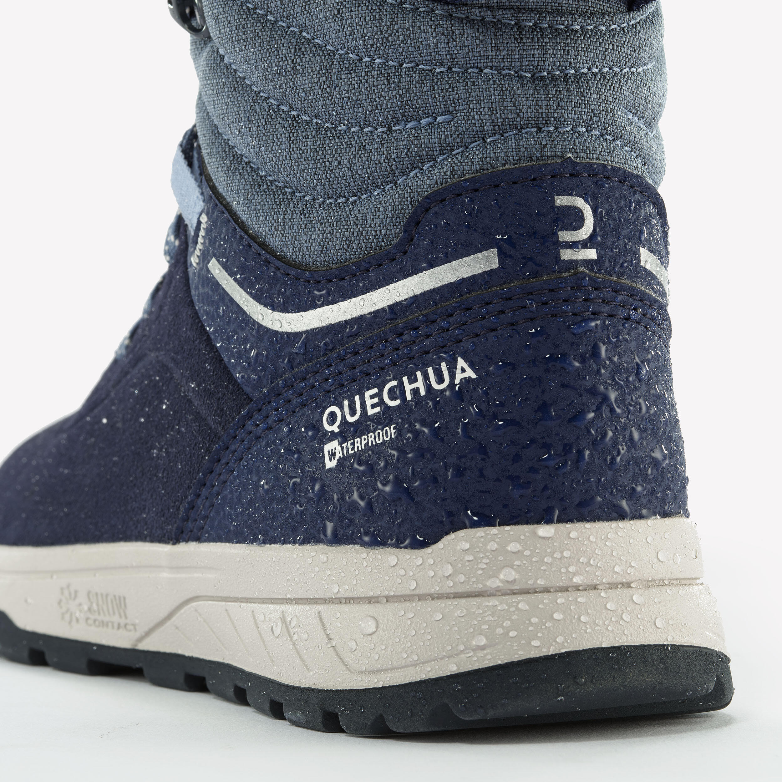 Bottes d’hiver enfant – SH 500 bleu 8/10