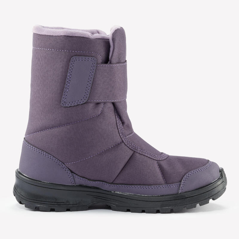 Bottes de neige chaudes imperméables de Randonnée - SH100 scratch - ENFANT 24-38
