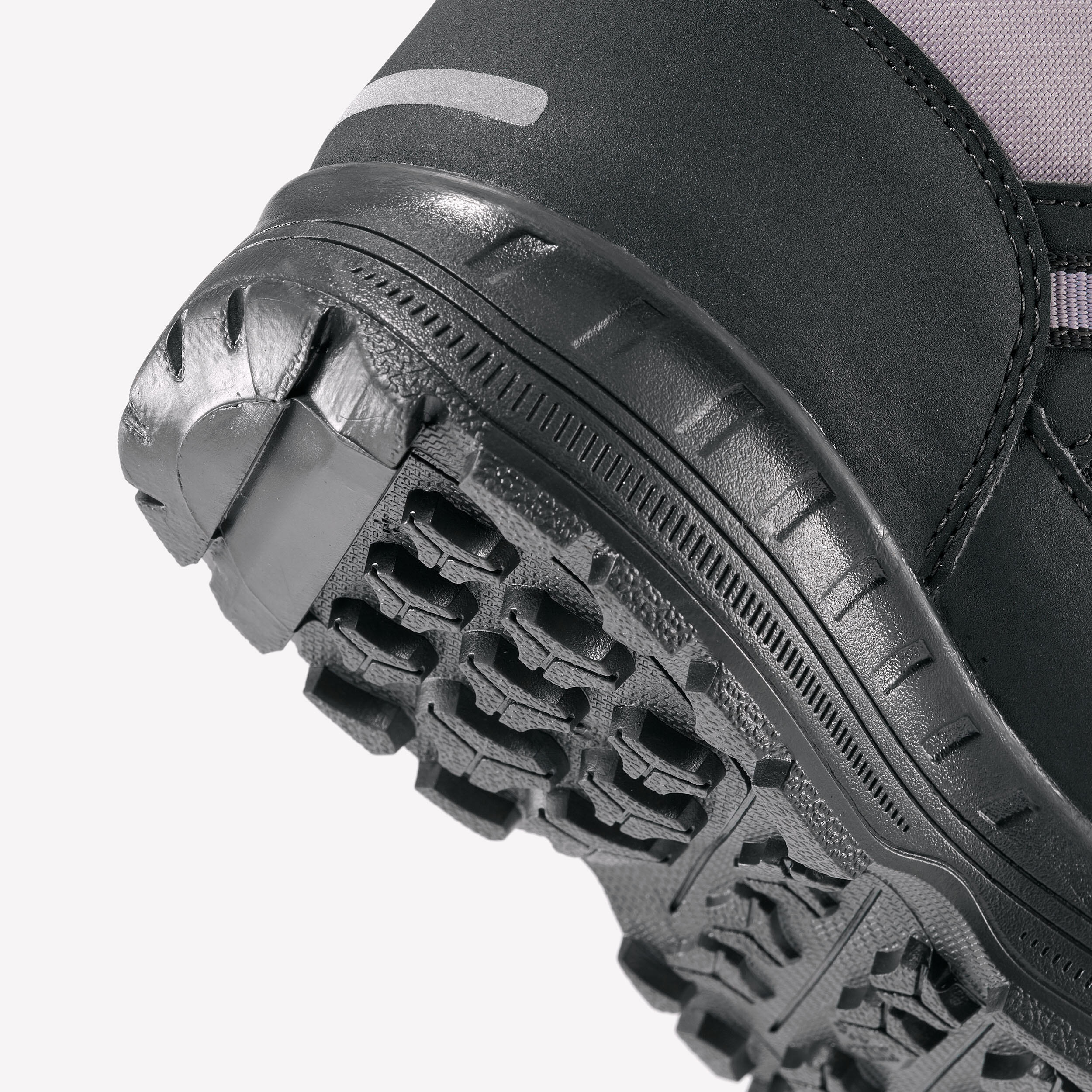 Kids’ Lace-Up Waterproof Winter Boots – SH 100 Sizes 3.5-6 - QUECHUA