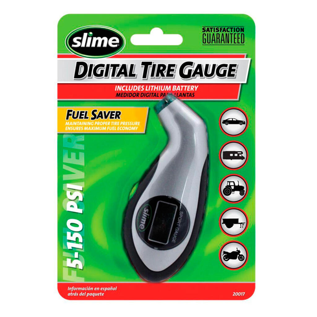 Medidor De Presion Digital Slime 5-150 Psi