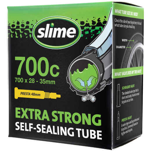 
      Camara Impinchable Slime 700x28 - 35mm Presta 48mm
  