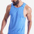 Men's Fitness Cardio Training Tank Top 100 - Blue