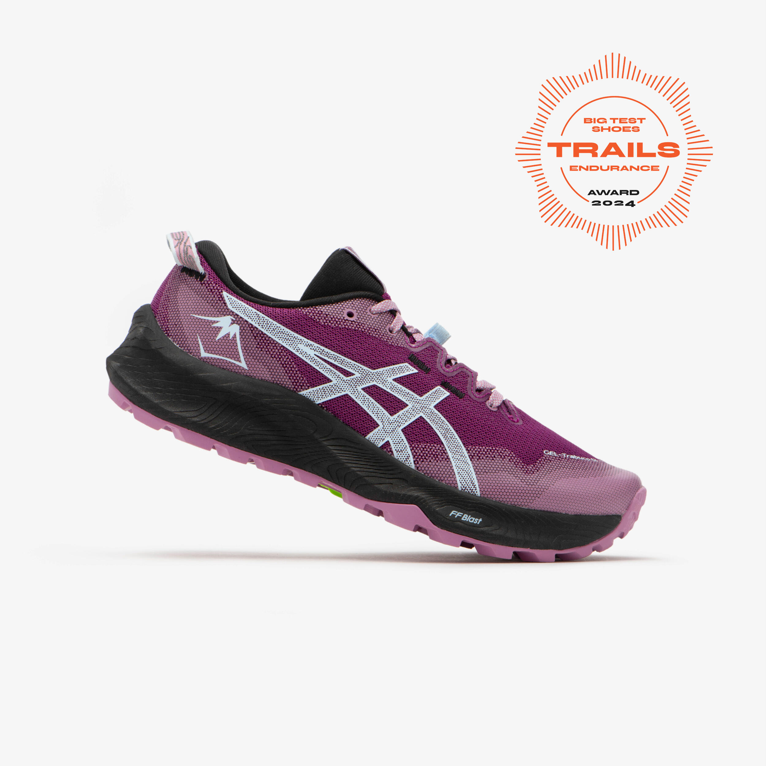 Asics - Chaussures De Trail Running Femme Asics - Gel-trabuco 12 Rose - Chaussures De Sport - Running Trail Athletisme - Noir-violet - 42 - Decathlon