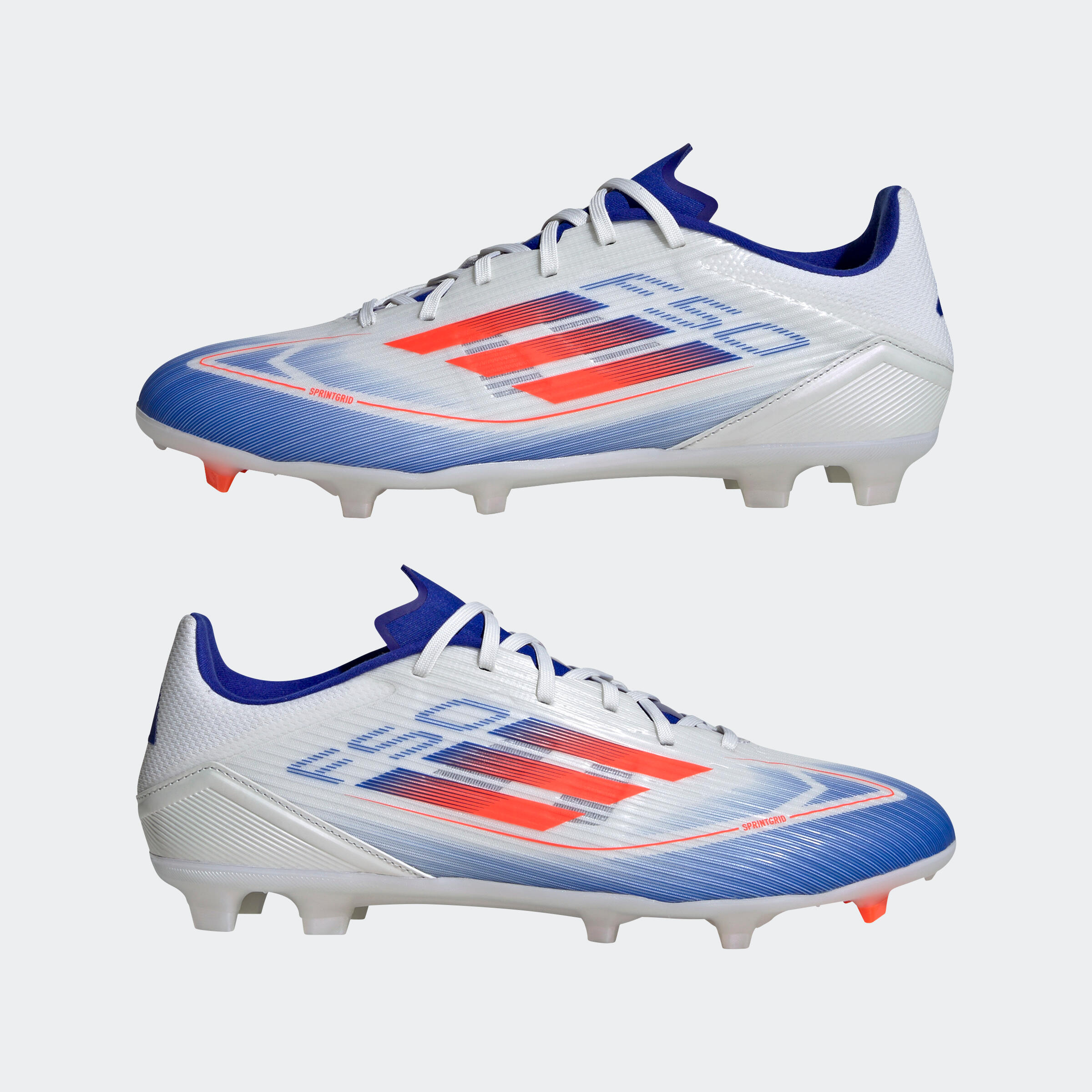 Tweedehands - Voetbalschoenen voor volwassenen F50 League FG wit 9/10