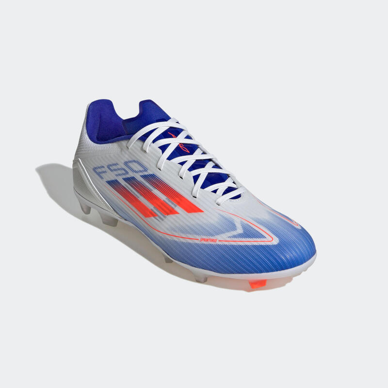 Damen/Herren Fußball Nockenschuhe - ADIDAS F50 League FG/MG weiß