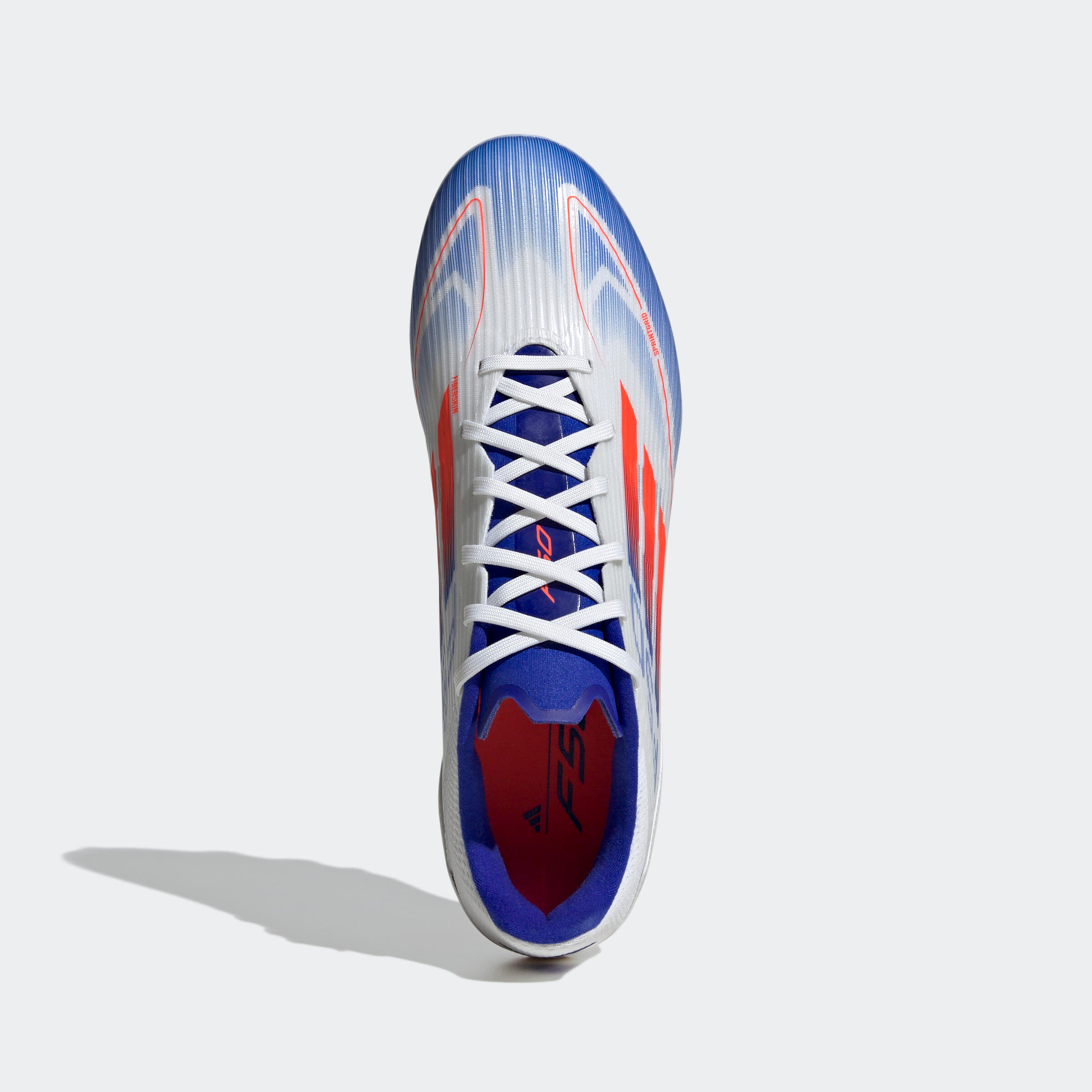 Scarpe calcio adulto ADIDAS F50 LEAGUE MG bianche 7/10