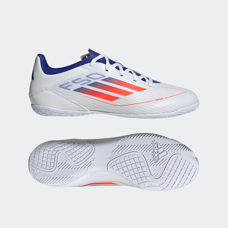 Damen/Herren Fussball Hallenschuhe IN - ADIDAS F50 Club weiss 