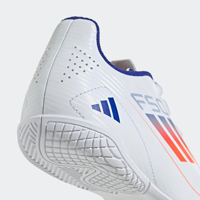 Zaalvoetbalschoenen voor kinderen F50 Club Futsal wit