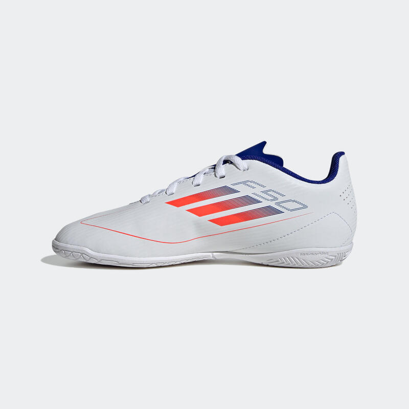 Zaalvoetbalschoenen voor kinderen F50 Club Futsal wit