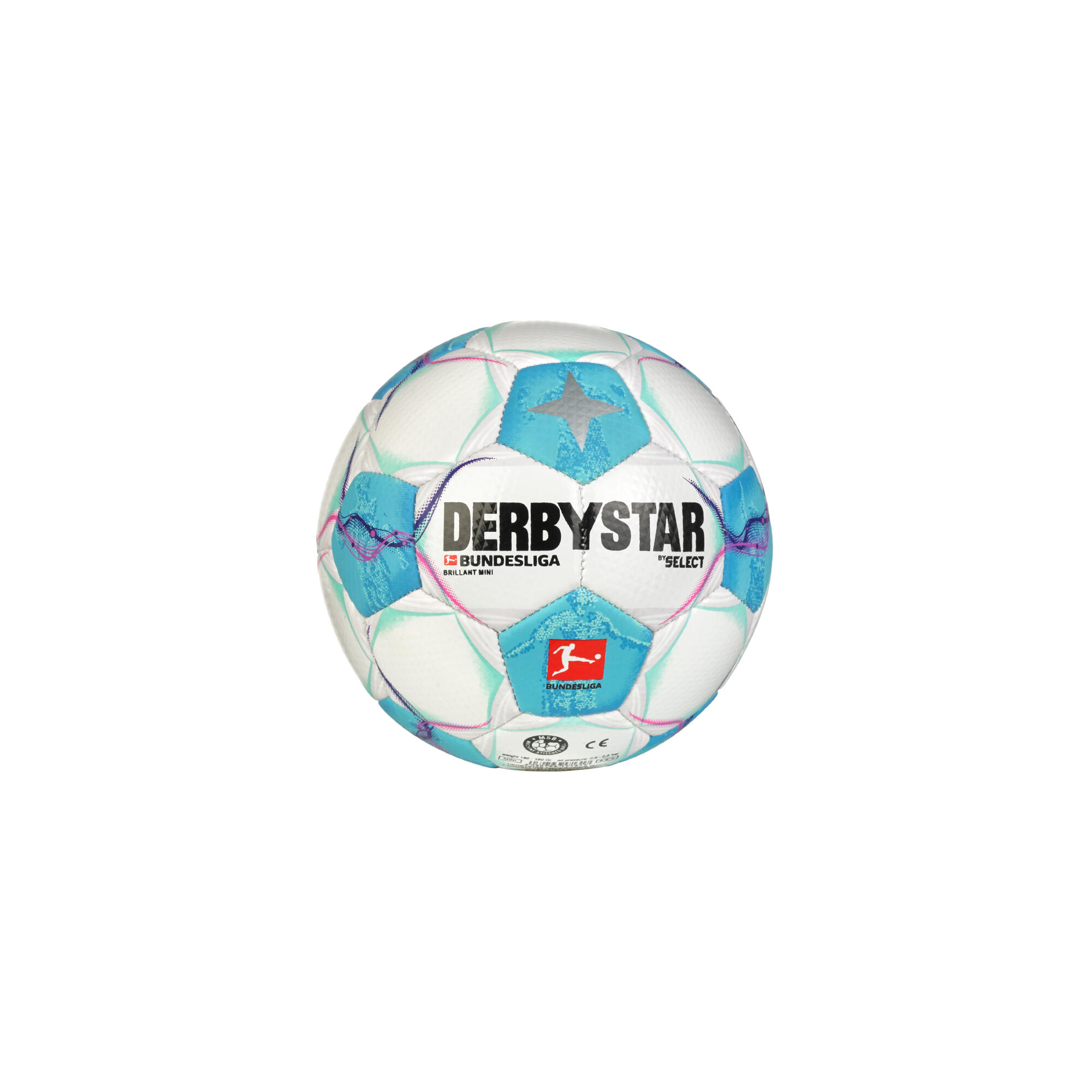 DERBYSTAR Fußball Größe 1 - Derbystar Bundesliga Brillant Mini Ball v24