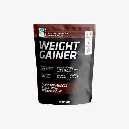Chocolate whey and oat weight gainer, 1 kg