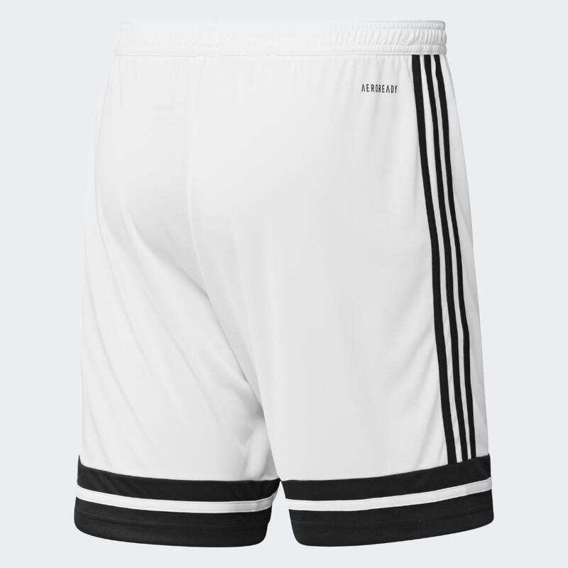 Șort de fotbal Squadra 25 Alb, Adulți