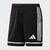 Short de football Squadra 25 Adulte Noir