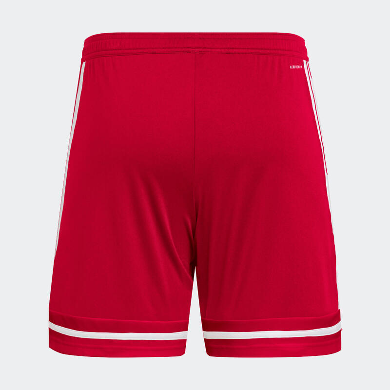 Short de football Squadra 25 Adulte Rouge